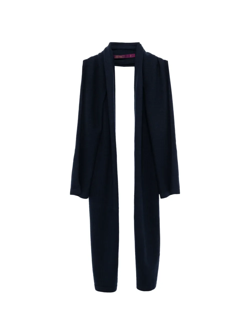 Chén Sifān cashmere double layered scarf - Blue