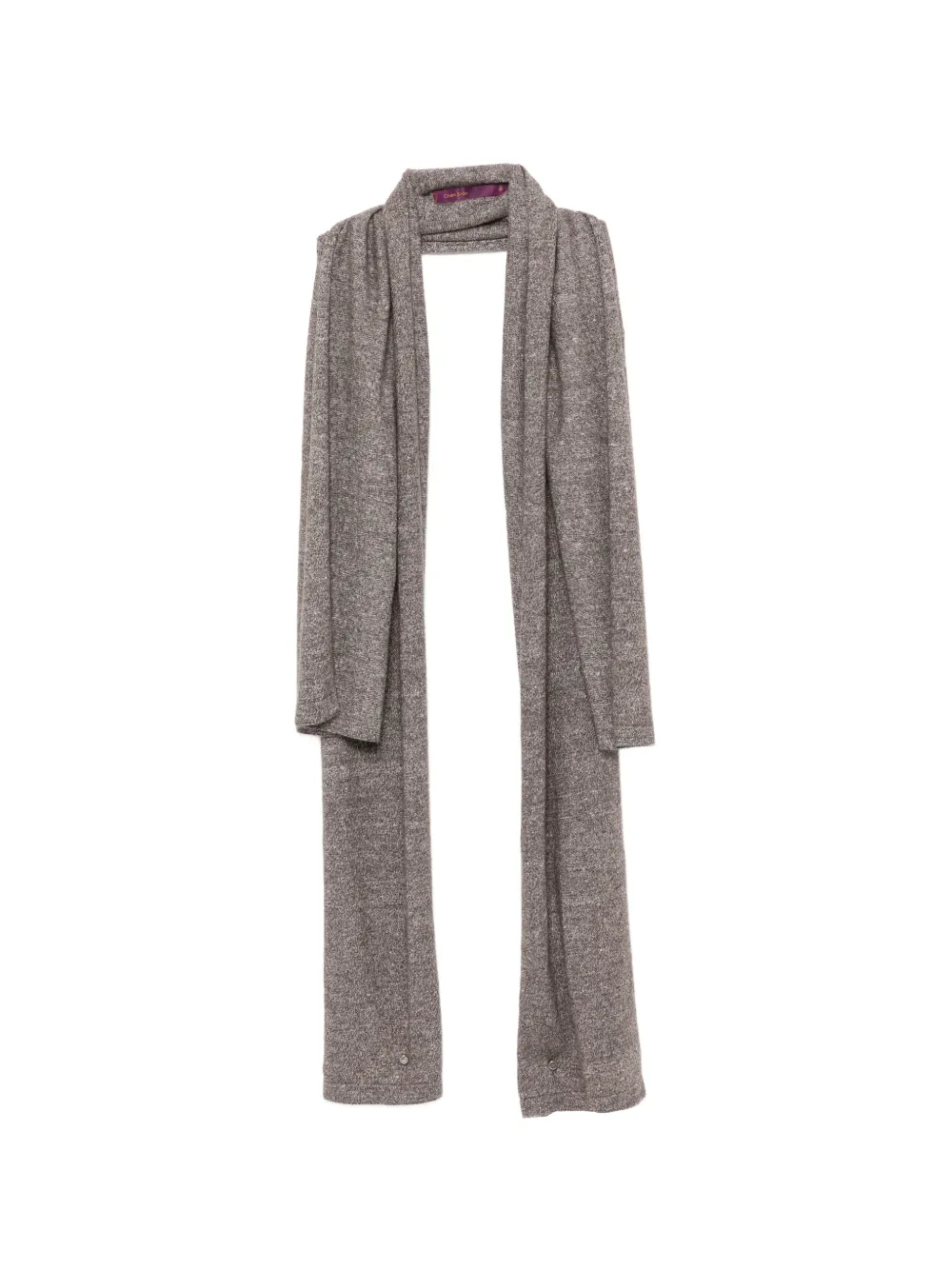Chén Sifān fine-knit scarf - Braun