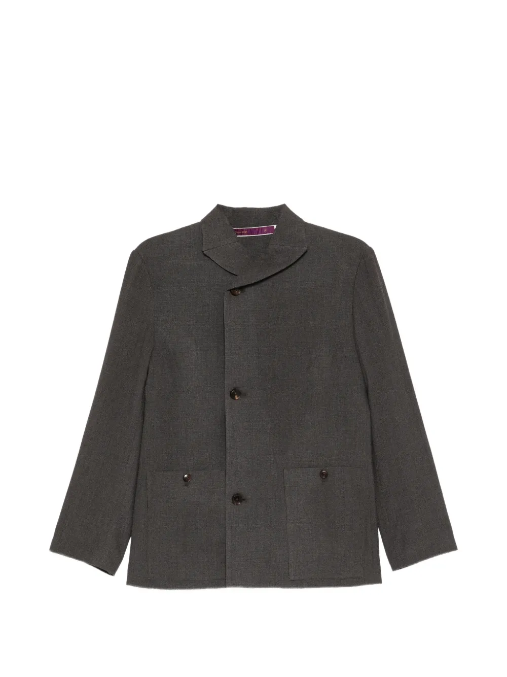 Chén Sifān double-breasted blazer - Grey
