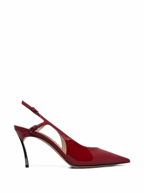Casadei Samurai Julia slingback pumps