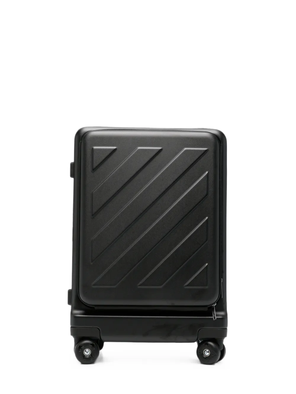 Off-White For Travel embossed luggage - Nero
