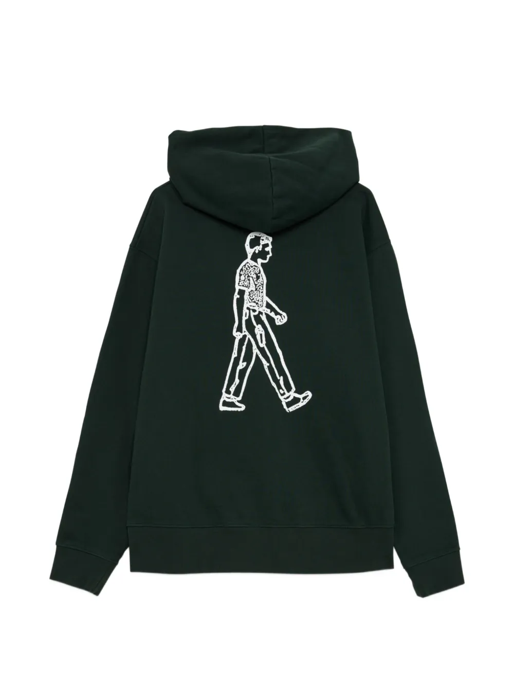 Roy Rogers x ENGINEERED GARMENTS graphic-print cotton hoodie Groen