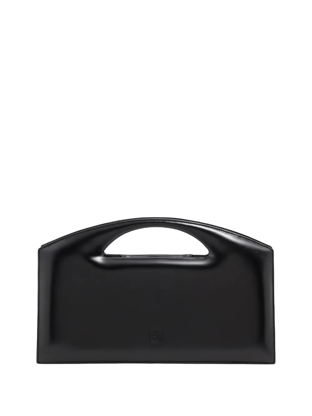 Loewe Pre-Owned 2000-2010 Leather Anagram handbag - Black