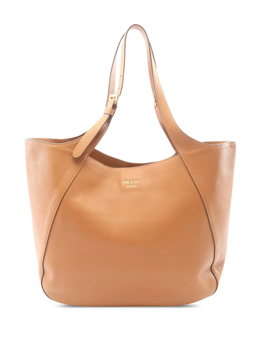 Prada Pre-Owned 2010-2026 Leather tote bag - Brown