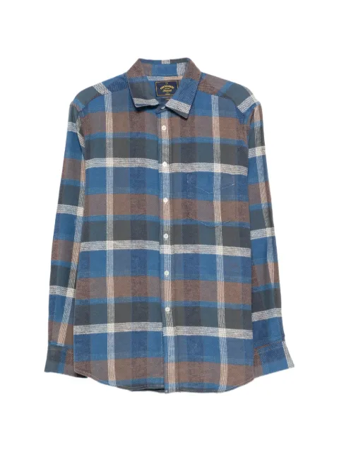 Portuguese Flannel check-pattern flannel shirt