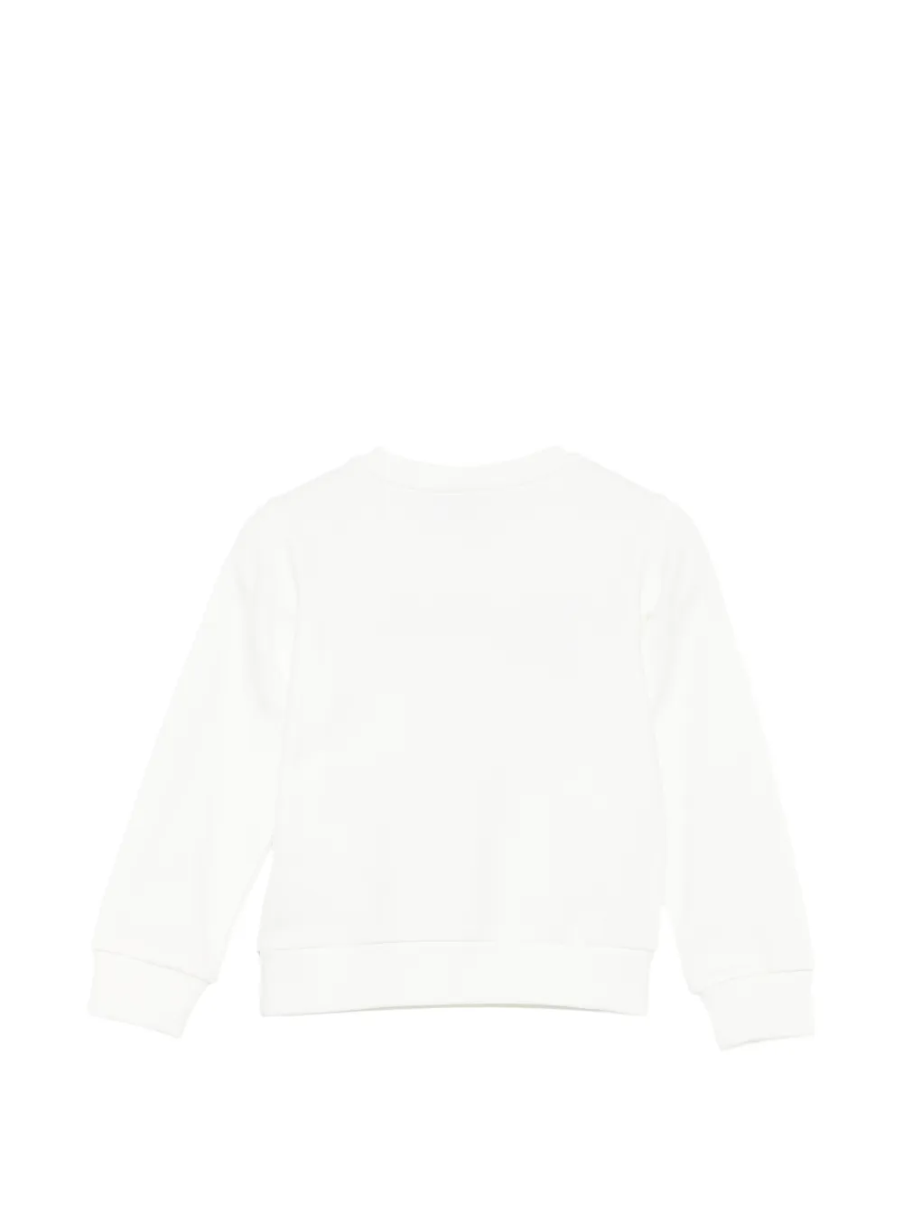 Moncler Enfant logo-embroidered sweater Wit