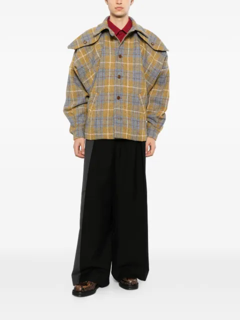 Vivienne Westwood check-pattern shirt jacket