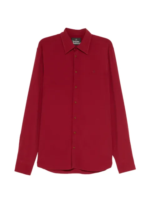 Vivienne Westwood camisa con logo bordado
