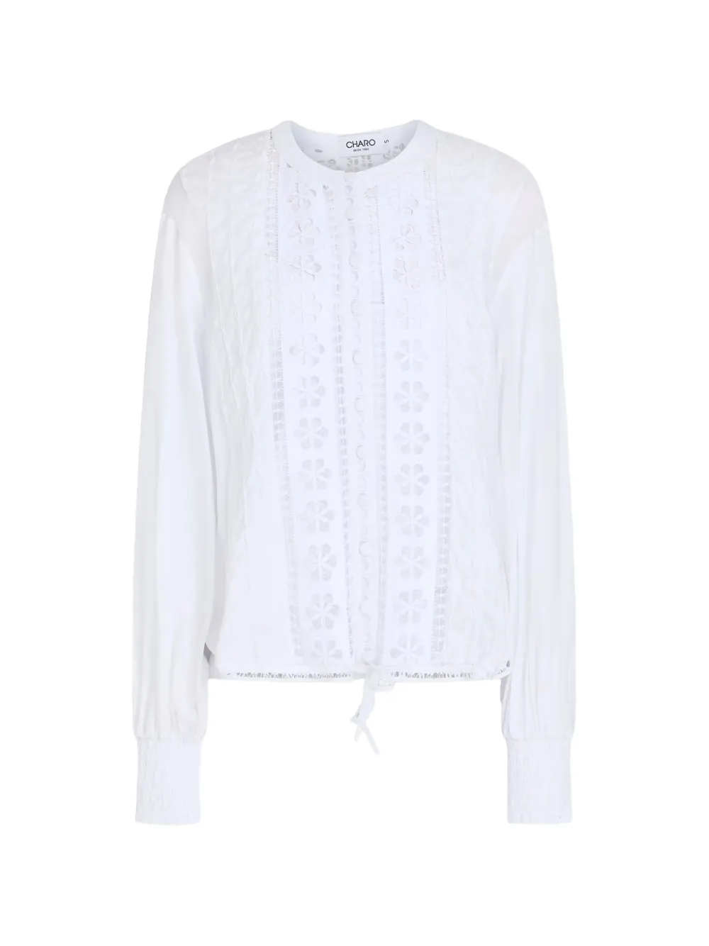 Charo Ruiz Ibiza Donnelie guipure-lace shirt