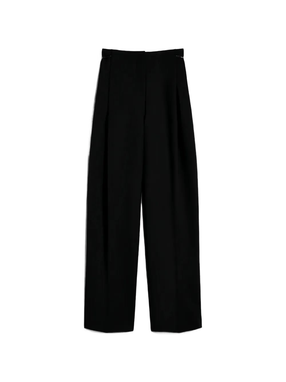 Sportmax pleated detachable-strap trousers