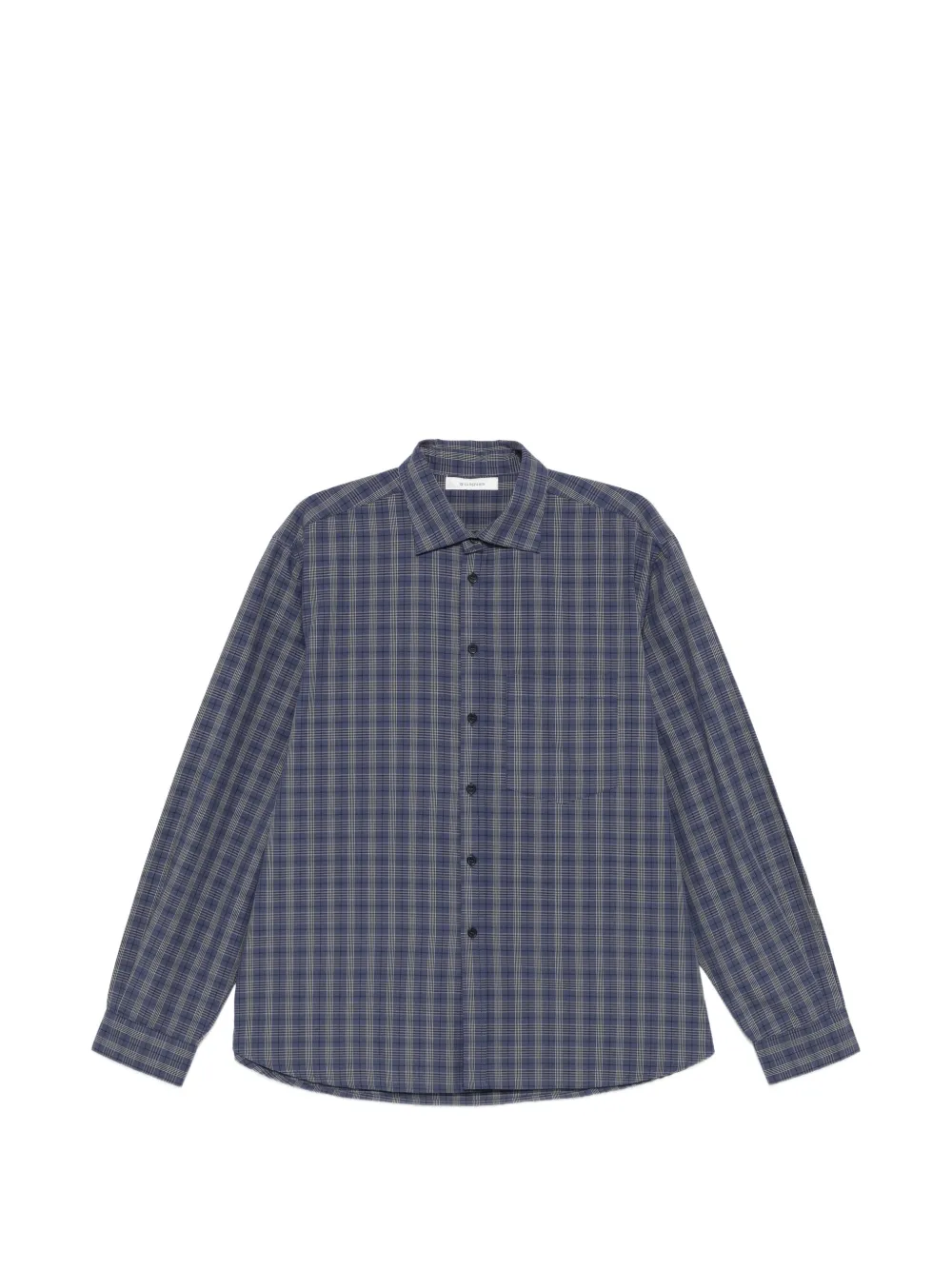 Gimaguas Ruben check-pattern shirt - Blu