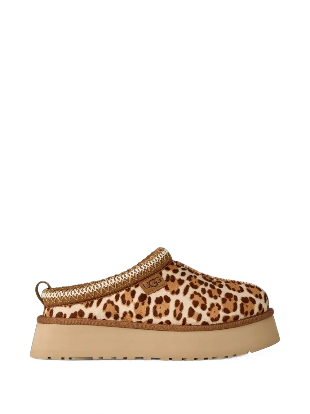 UGG Slippers Tazz Plains con stampa leopardata - Toni neutri