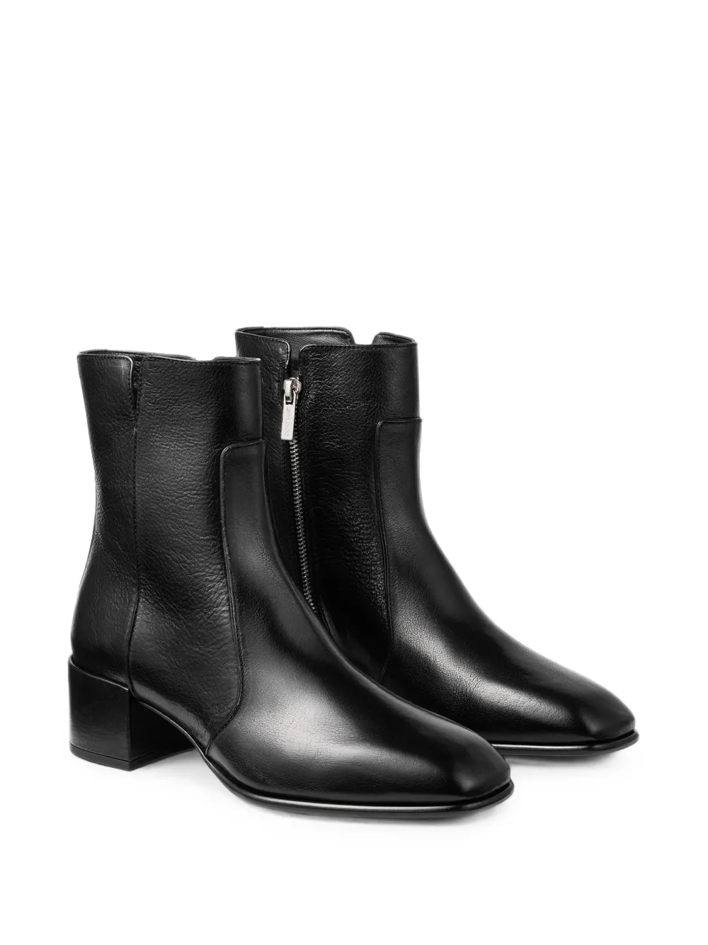 Jimmy Choo Eliot 45 black leather ankle boots Zwart