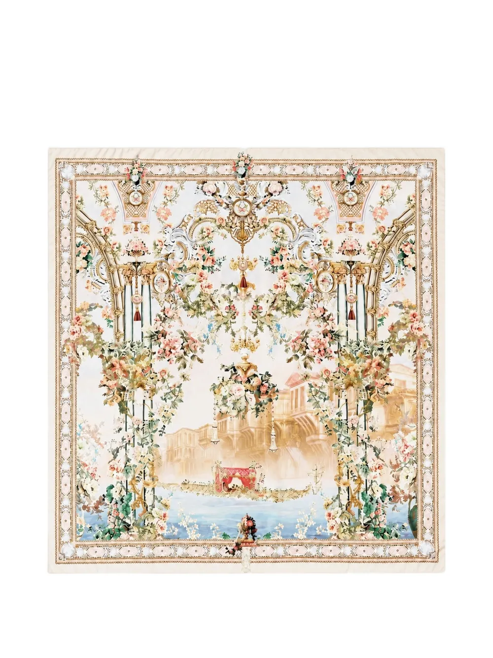 Camilla Twilight in Istanbul printed square scarf