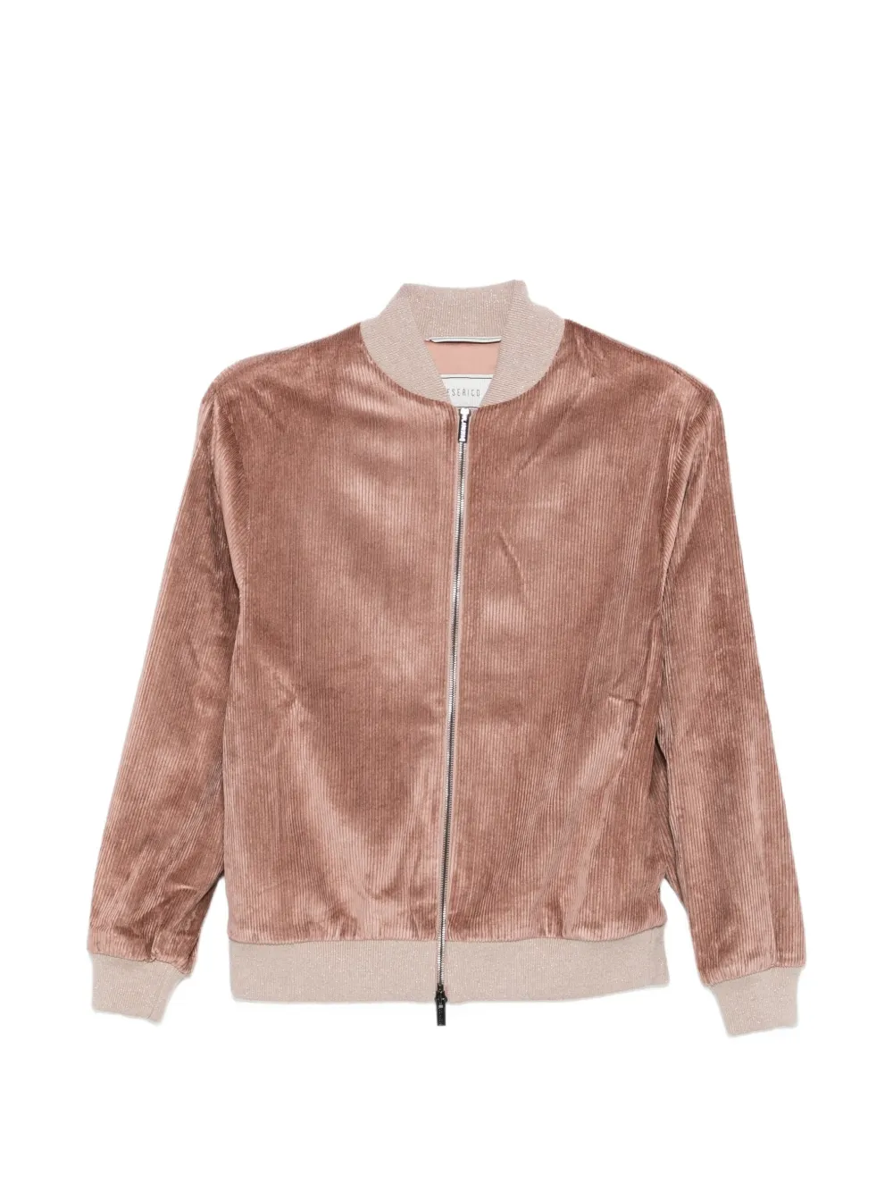 Peserico corduroy-effect bomber jacket - Rosa