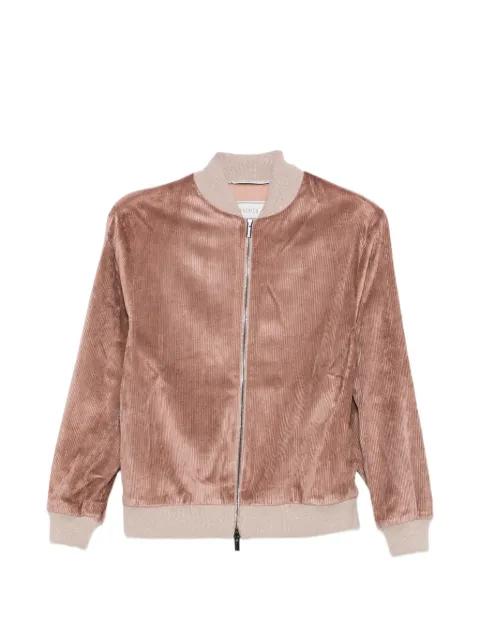 Peserico corduroy-effect bomber jacket