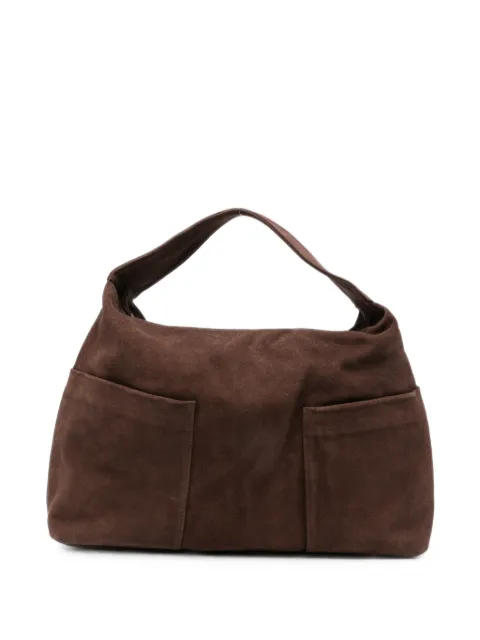 Gimaguas tote de gamuza con bolsillo abierto