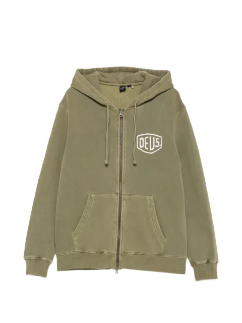 Deus Ex Machina Shield logo-print hoodie