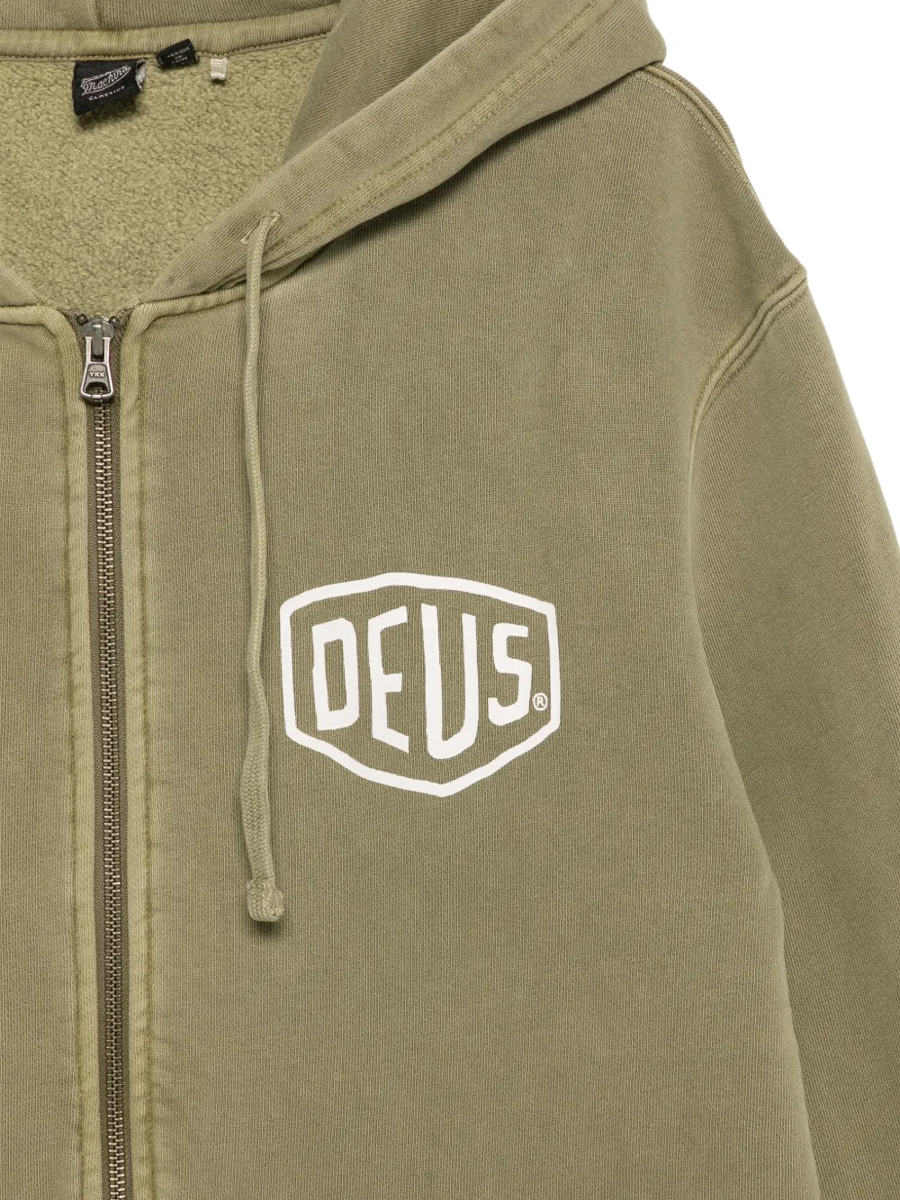 Deus Ex Machina Shield hoodie met logo-print Groen