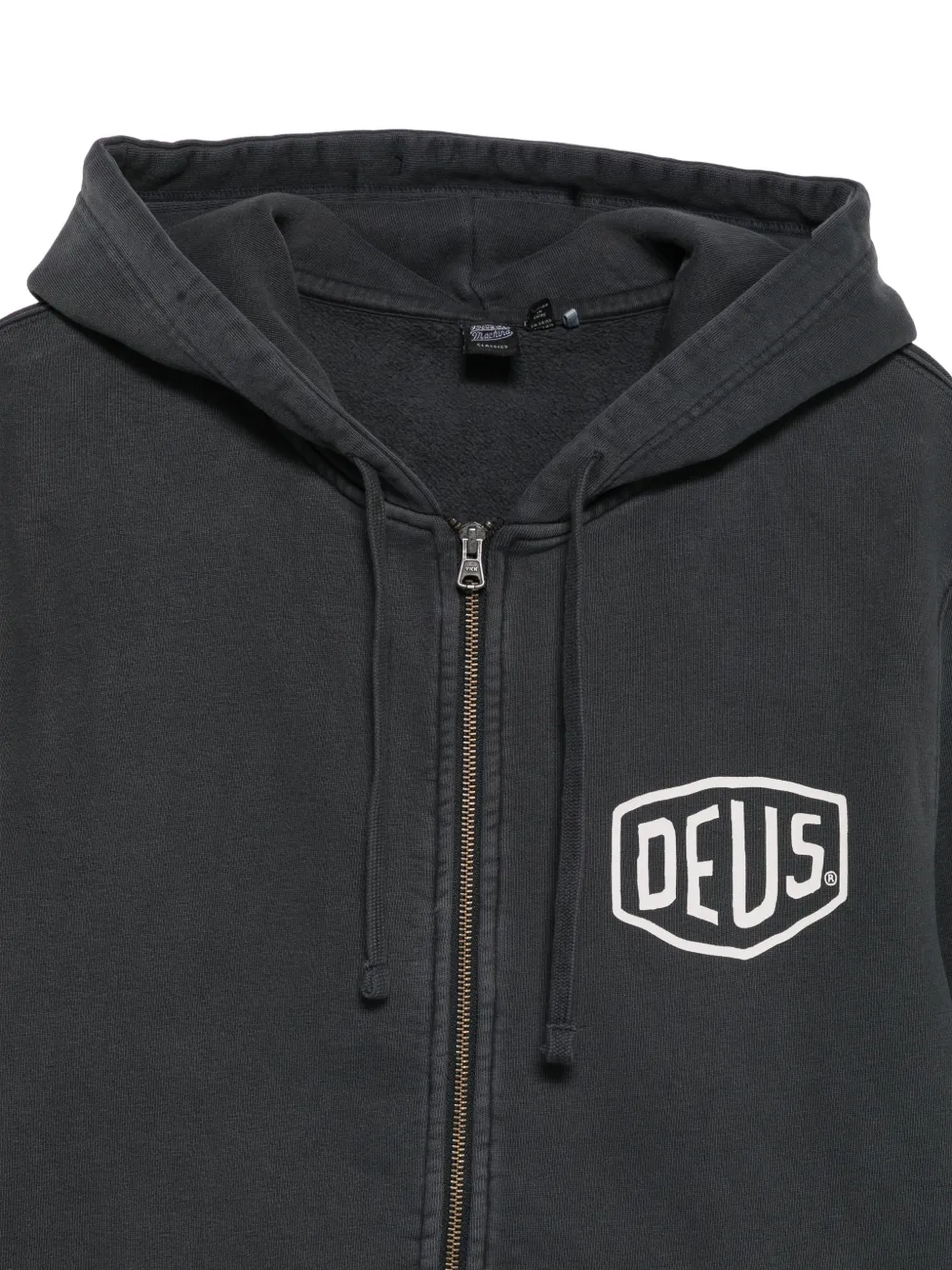Deus Ex Machina Shield hoodie met logo-print Zwart