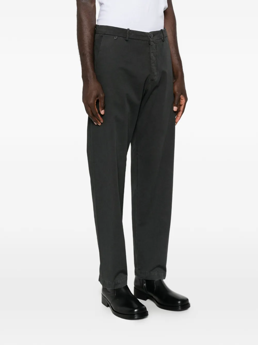 C.P. Company Straight broek Grijs