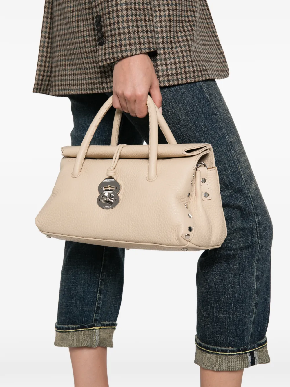 Zanellato small Dotta Centauro tote bag Beige