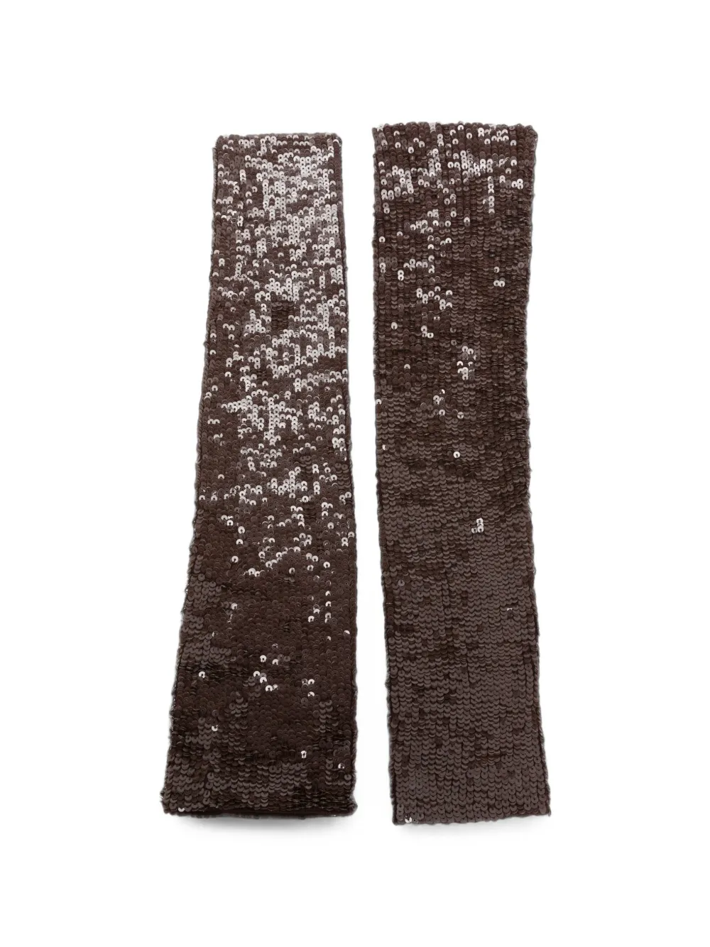 P.A.R.O.S.H. sequin-embellished gloves Bruin