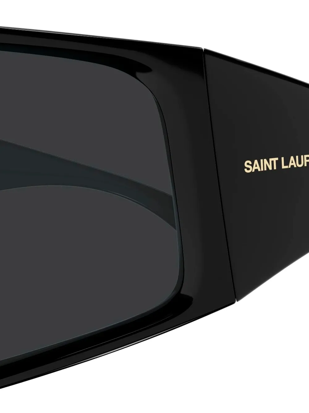 Saint Laurent Eyewear SL969 zonnebril met geometrisch montuur Zwart