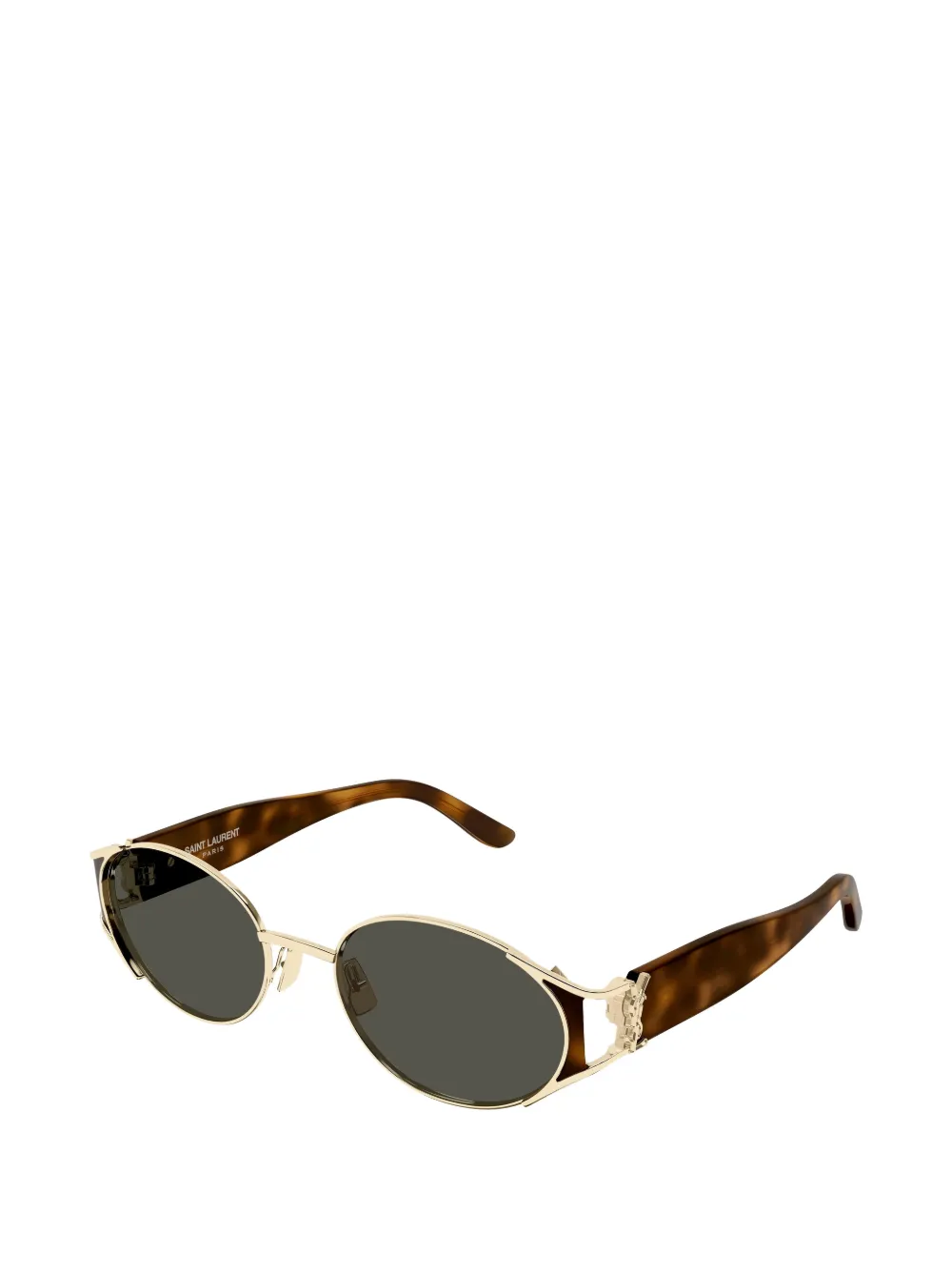 Saint Laurent Eyewear Ovale SL M919 Sonnenbrille - Gold