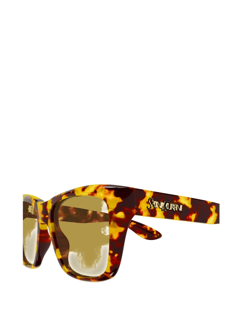Saint Laurent Eyewear SL 923 zonnebril met schildpadschild-design Bruin