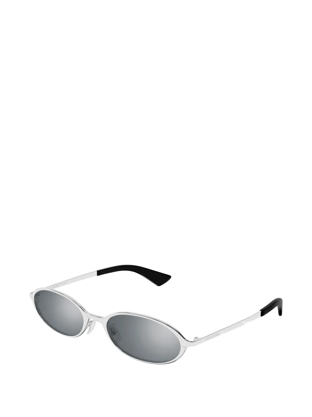 Saint Laurent Eyewear SL935 zonnebril met ovaal montuur Zilver
