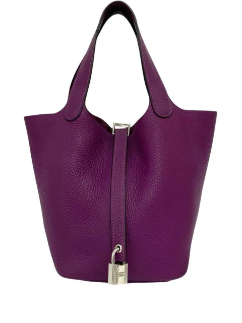 Hermès Pre-Owned 2021 Clemence Picotin Lock 18 handbag