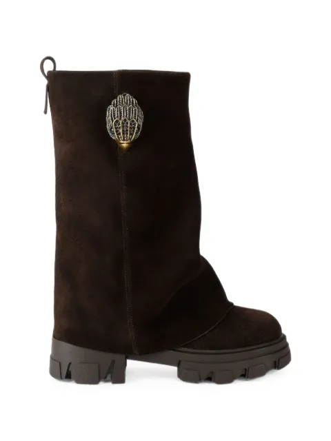 Kurt Geiger London Trail fold-over boots