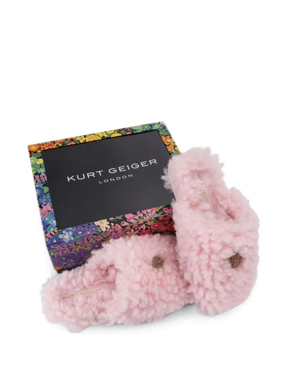 Kurt Geiger London Kensington slippers Roze
