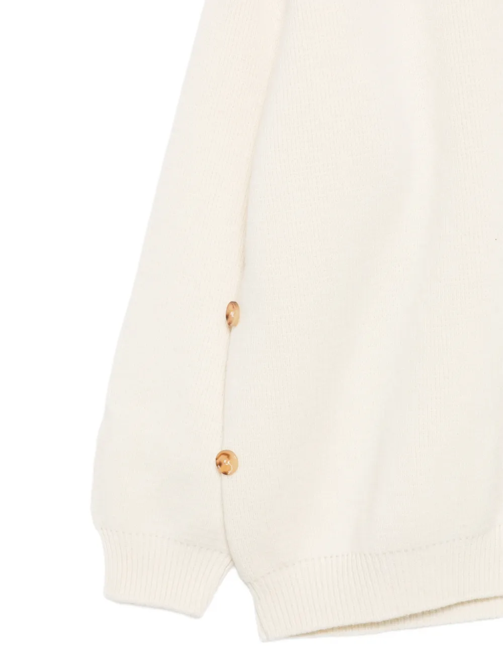 Laneus button-fastening V-neck cardigan Beige