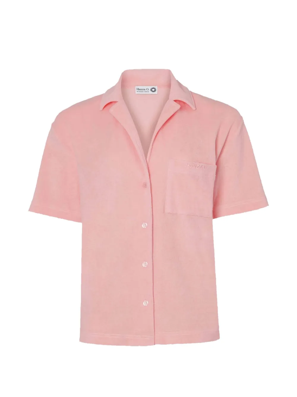 Hunza G Cuban short-sleeve shirt