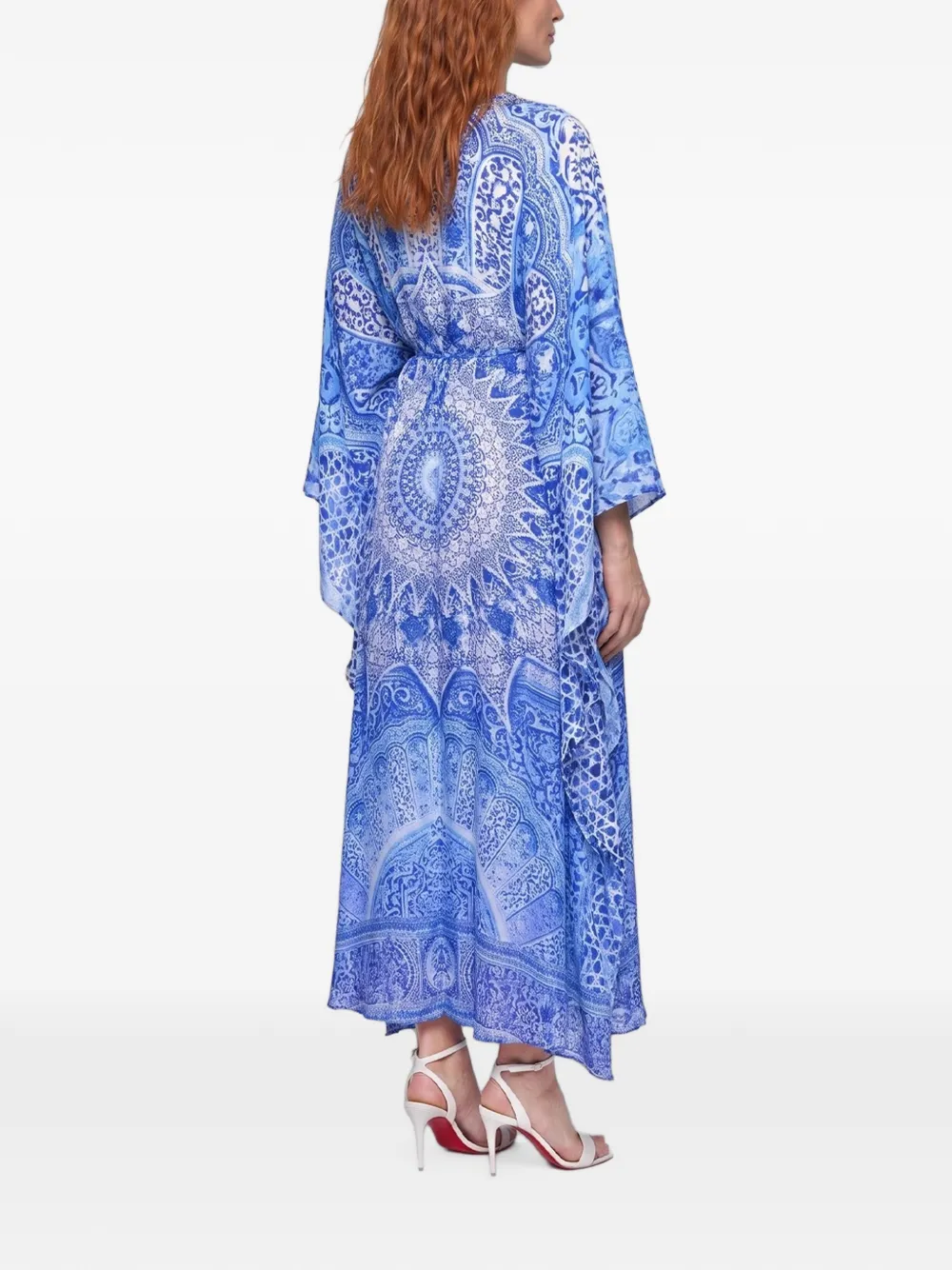 Camilla The Bosphorous maxi-kaftanjurk Blauw