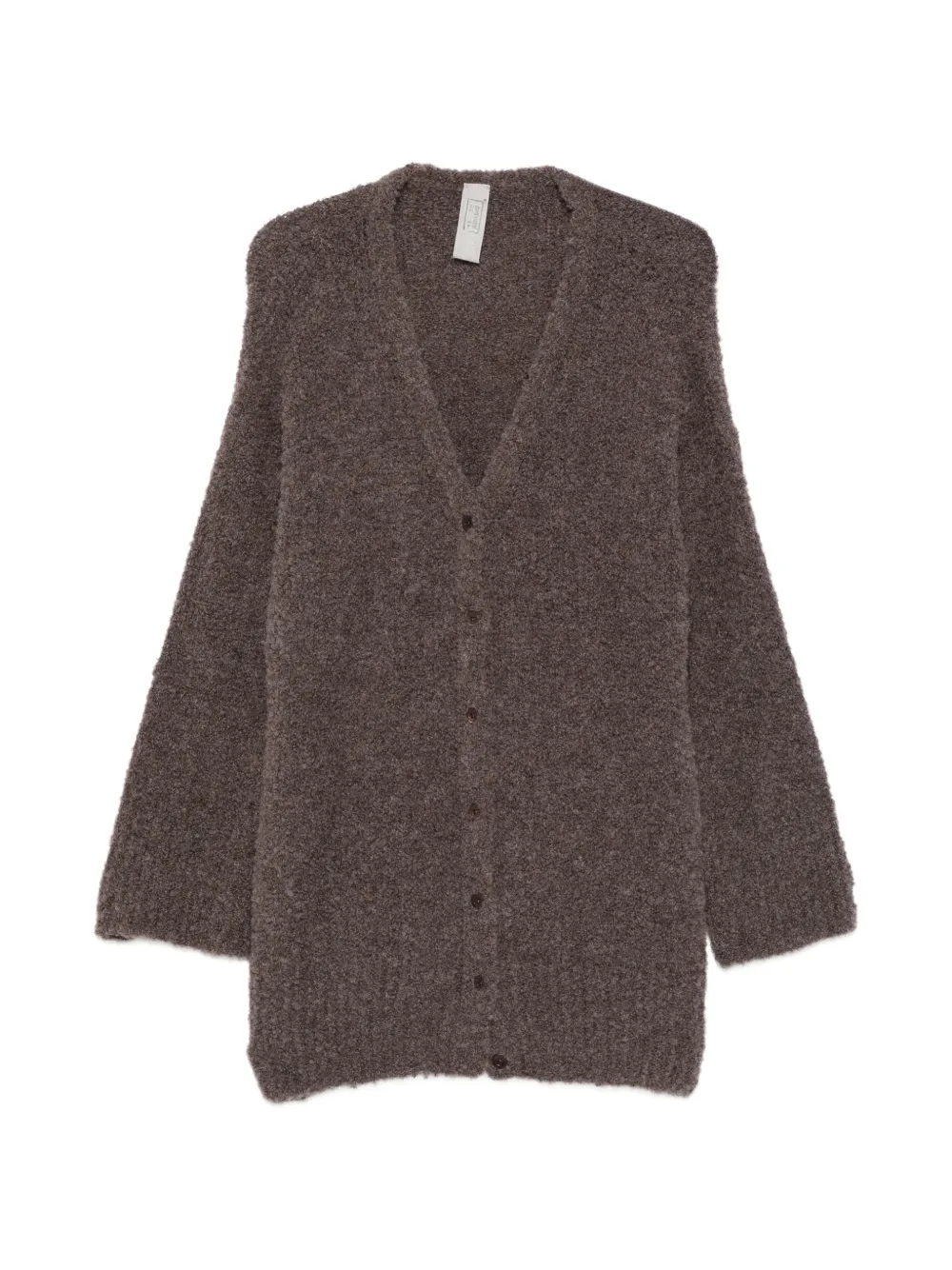 Private 0204 Bouclé-knit V-neck Cardigan In Multi