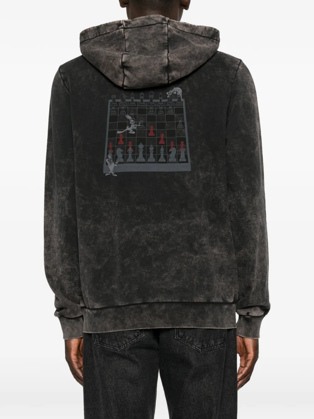 Iceberg Hoodie met logopatch Zwart