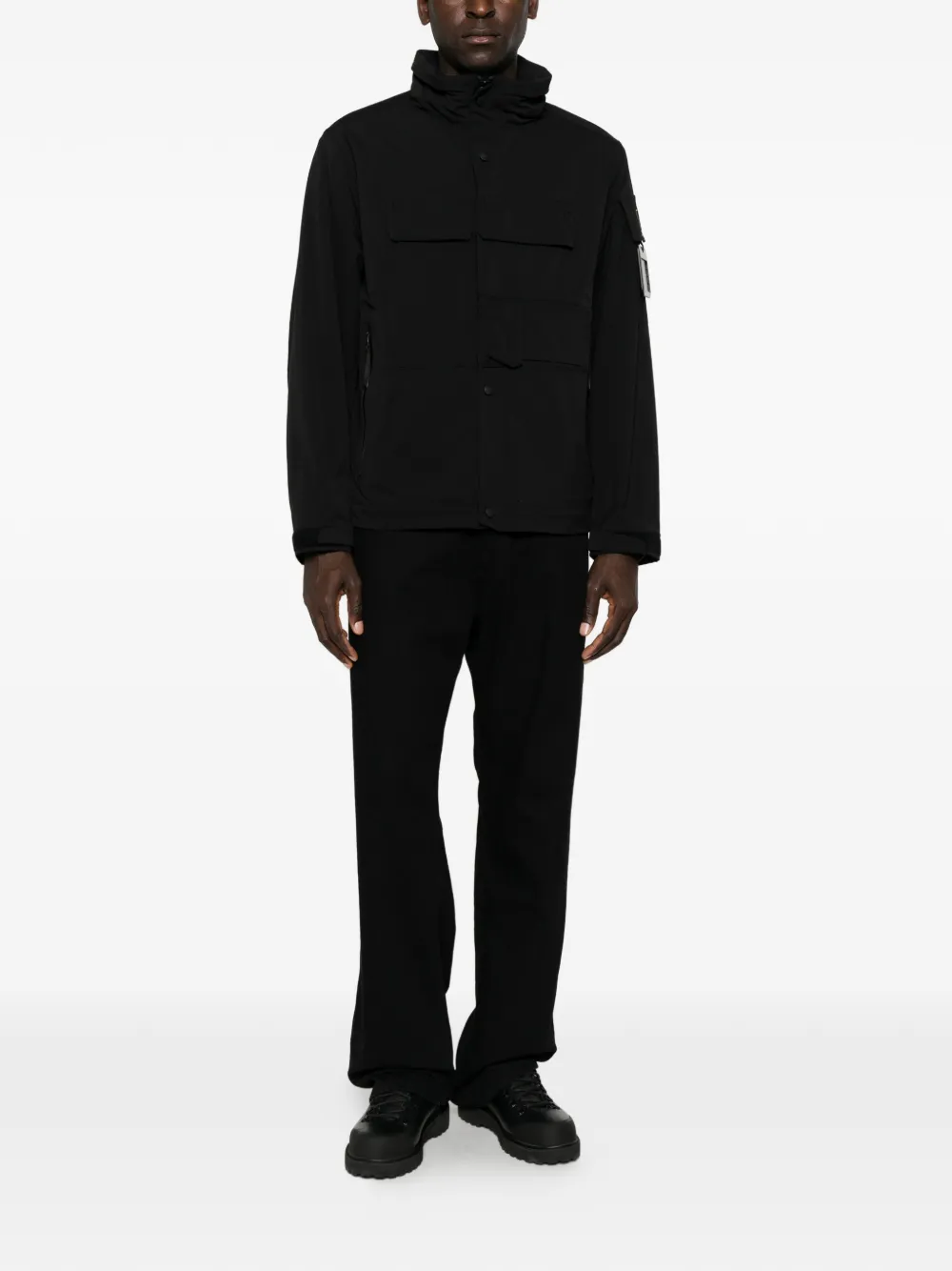 C.P. Company Metropolis Series jack met meerdere zakken Zwart