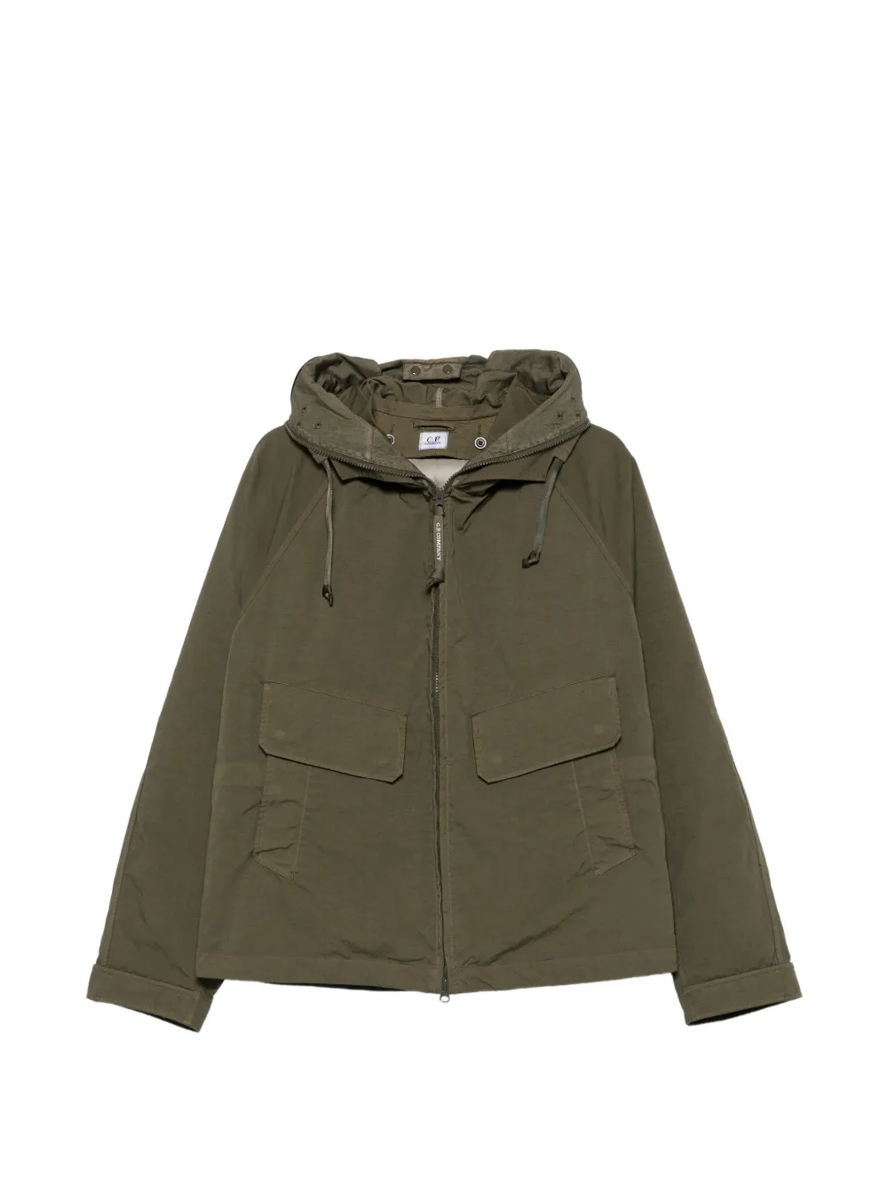 C.P. Company hooded flap-pocket jacket