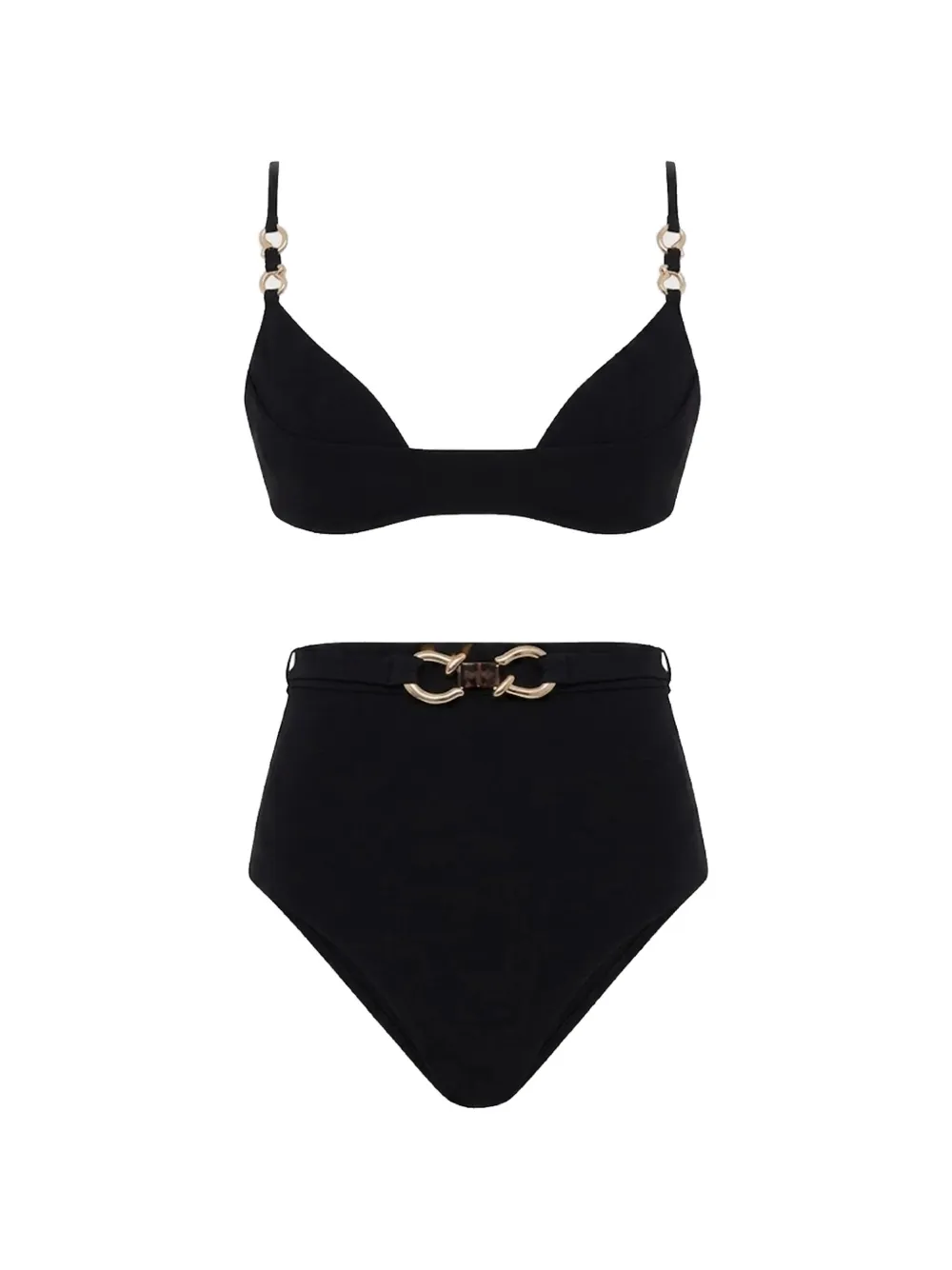 ZIMMERMANN Mahon belted chain-link bikini