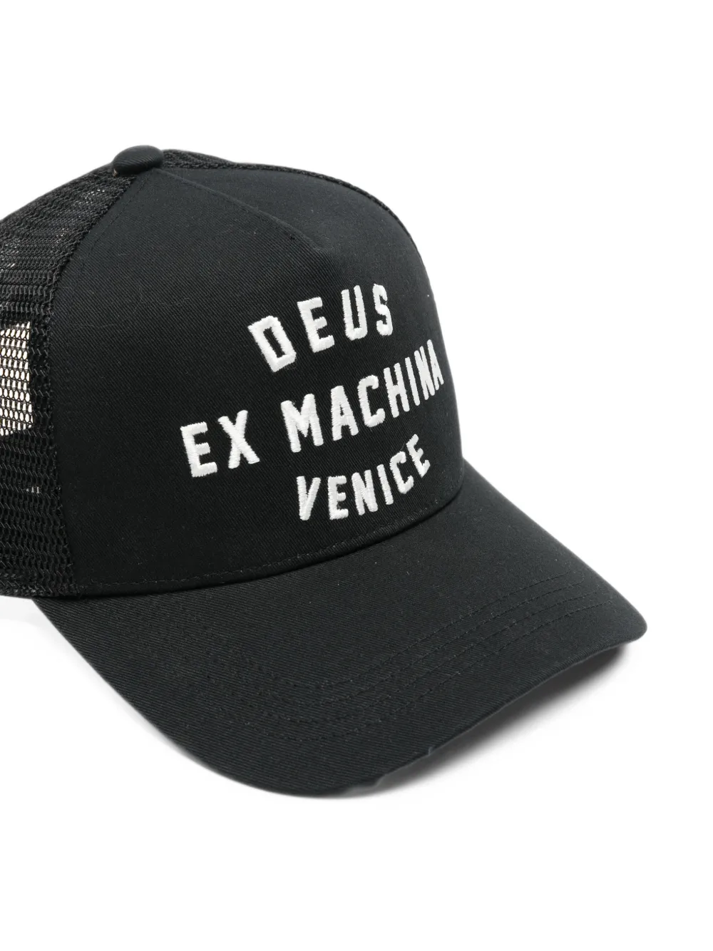 Deus Ex Machina Venice Address Trucker cap Zwart