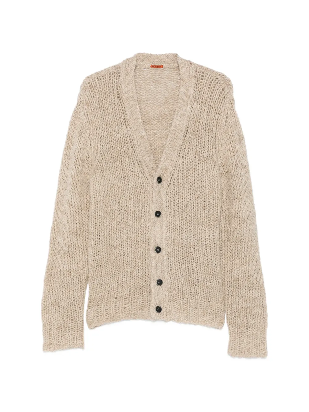 Barena chunky-knit V-neck cardigan - Toni neutri