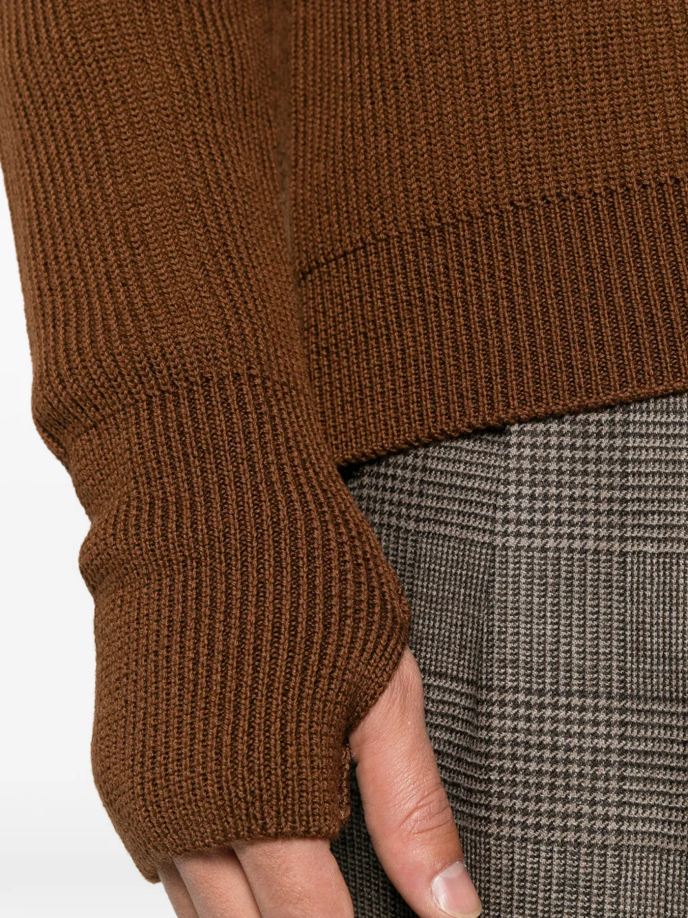 Barena ribbed-knit cardigan Bruin