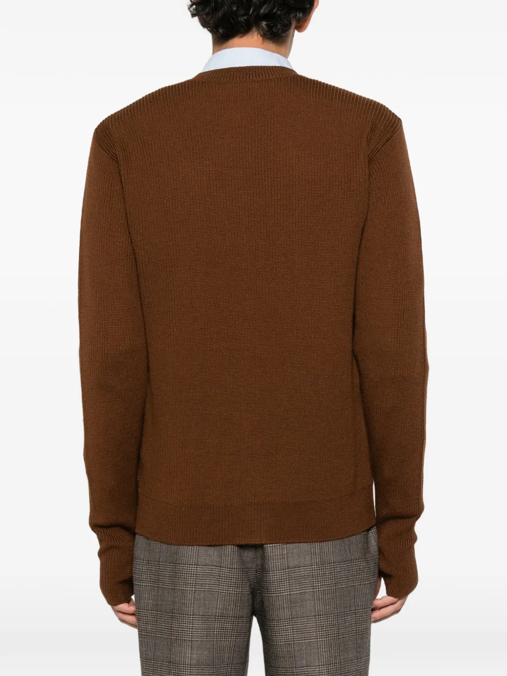 Barena ribbed-knit cardigan Bruin