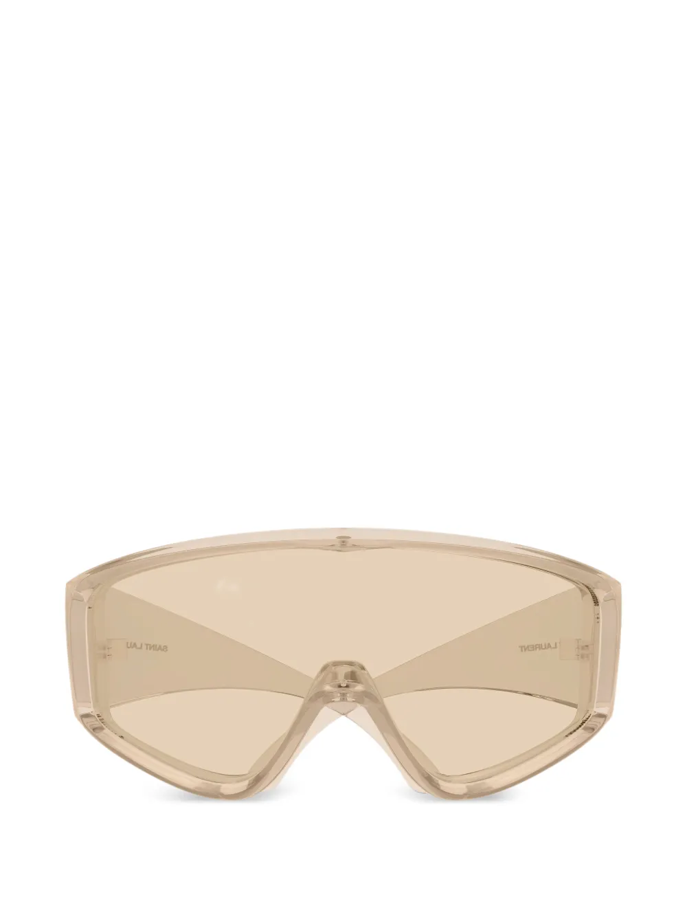 Saint Laurent Eyewear SL 969 shield-frame sunglasses - Toni neutri