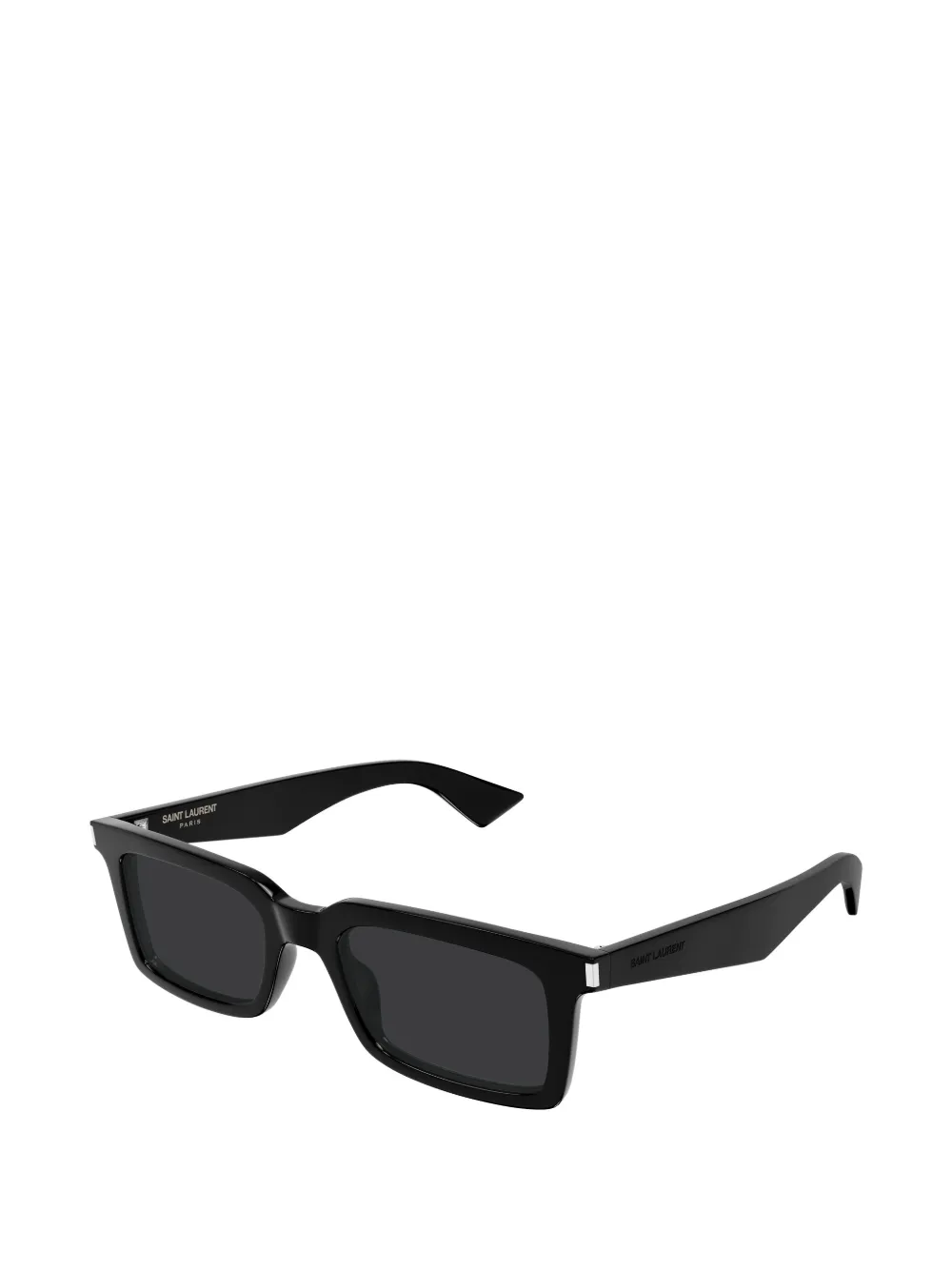 Saint Laurent Eyewear SL 860 zonnebril met rechthoekig montuur Zwart