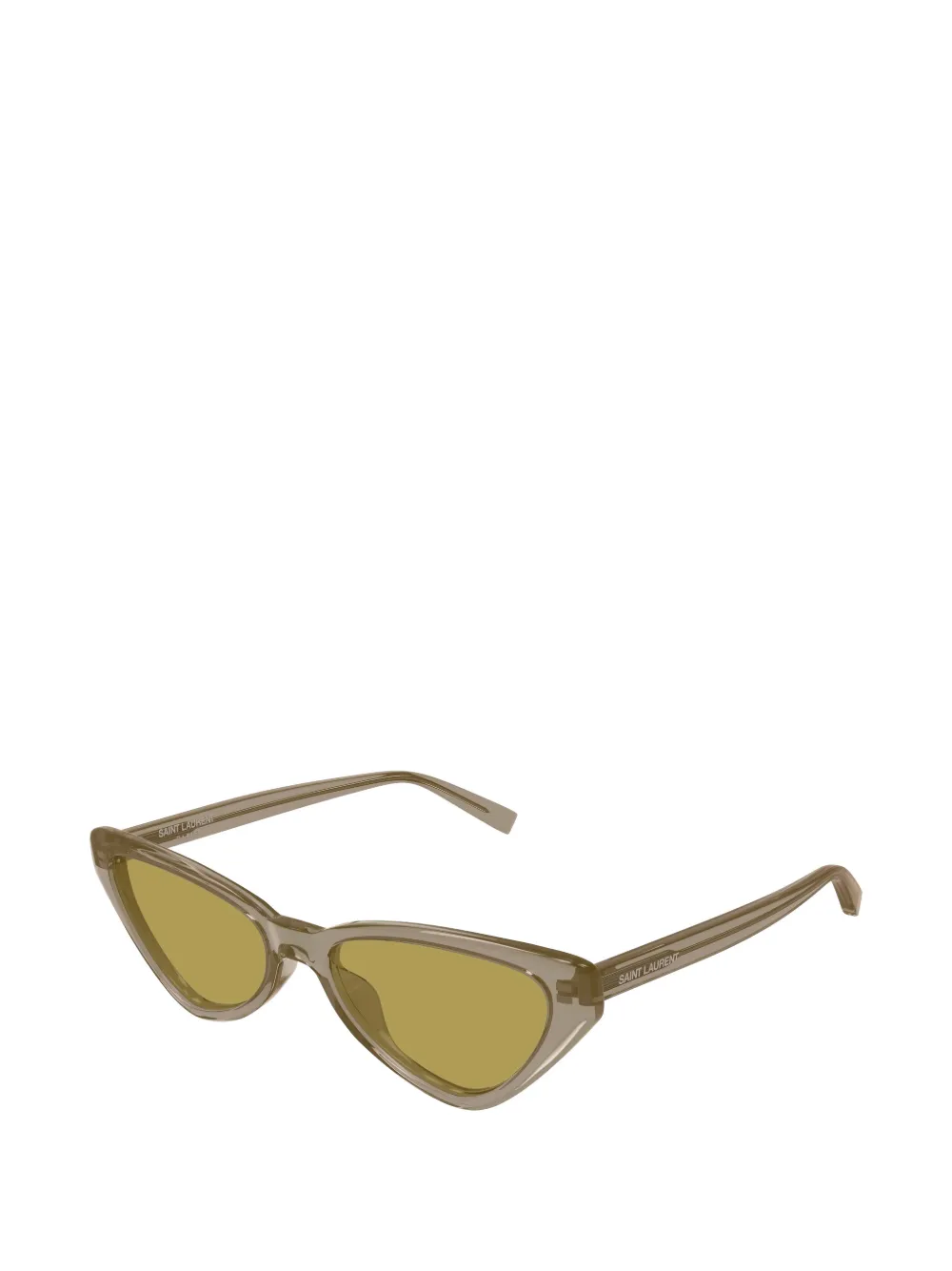 Saint Laurent Eyewear SL944 zonnebril met cat-eye montuur Beige