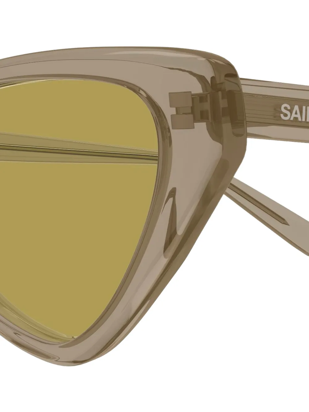 Saint Laurent Eyewear SL944 zonnebril met cat-eye montuur Beige